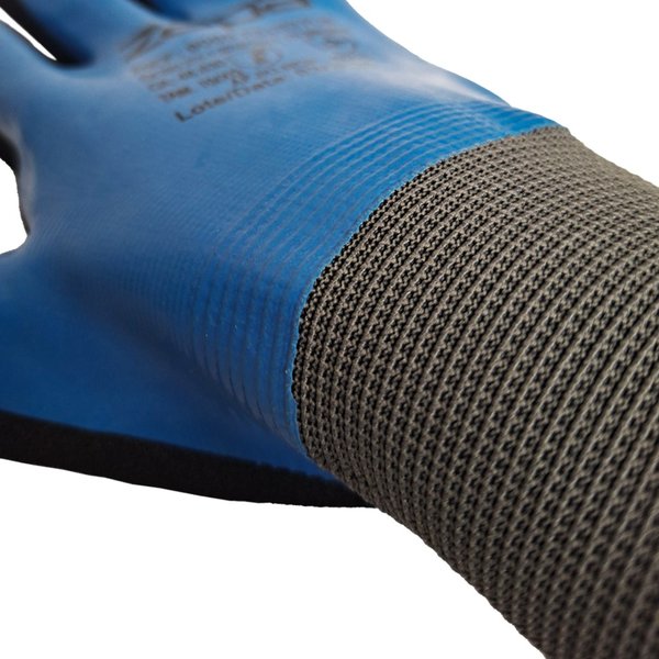Luva Fulltex Plus Azul e Preto Ref: 9061 - Zapa